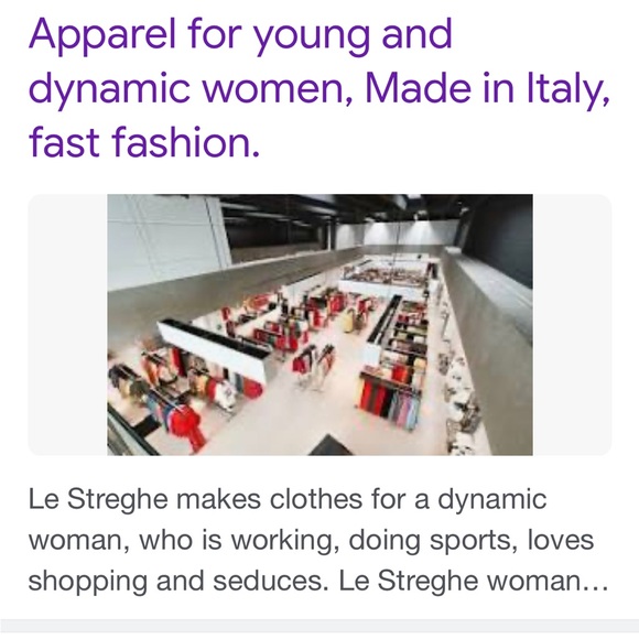 Le Streghe front button down blouse with long sleeves. - Picture 7 of 7